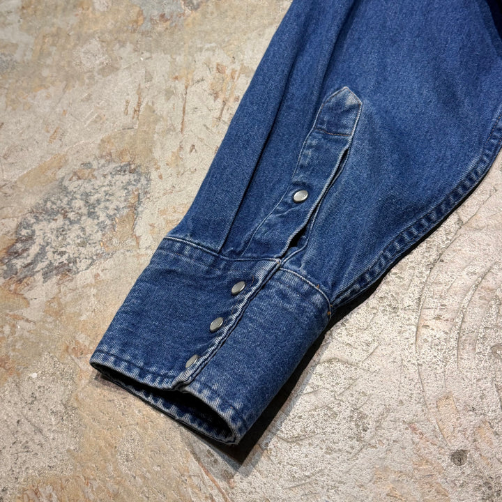 古着 Carhartt/ カーハート/ デニムウエスタンシャツ/ サイズXL相当