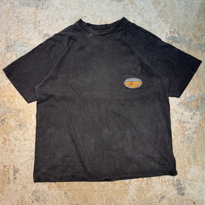 Used clothing 95's Harley-Davidson/Harley-Davidson/Printed T-shirt/Size XXL