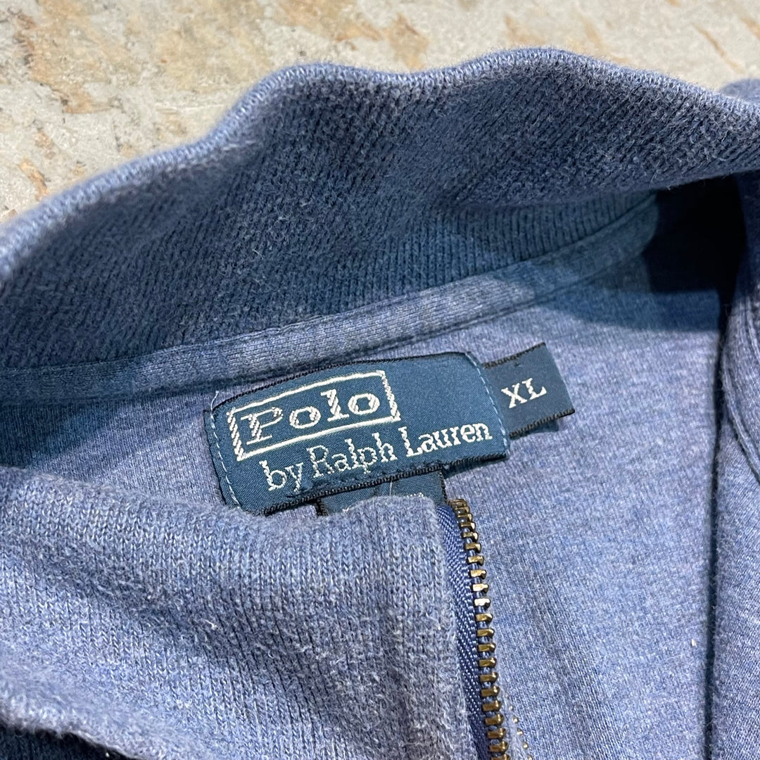 #3860 古着POLO by Ralph Lauren/ポロバイラルフローレン/Half zip knit/ハーフジップニット/サイズXL