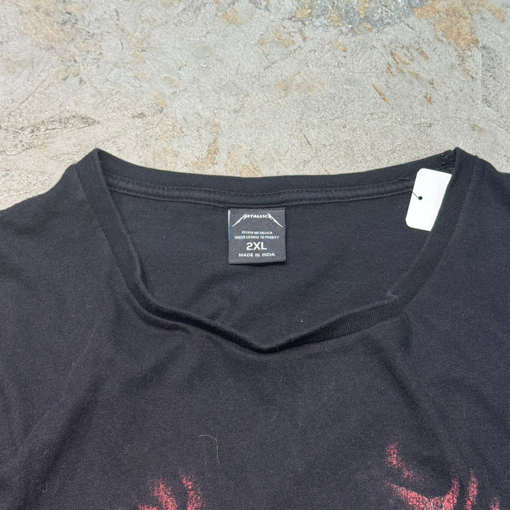 Used clothing METALLICA/ Metallica/ Artist T-shirt/ Size 2XL