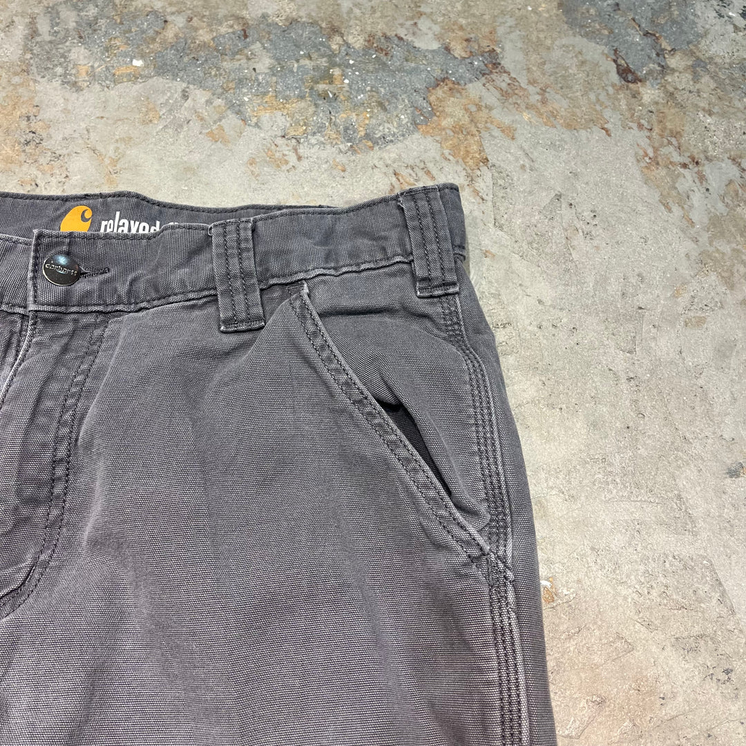 #4510 古着 Carhartt/カーハート/ Duck Painter Pants/ダック地 ペインターパンツ/102291 039/サイズ34×32