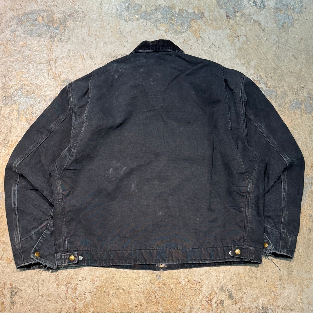 미국에서 만든 중고 의류 Carhartt/ Carhartt/ Detroit Jacket/ Duck Fabric/ Corduroy Collar/ Lining Blanket/ Size XL