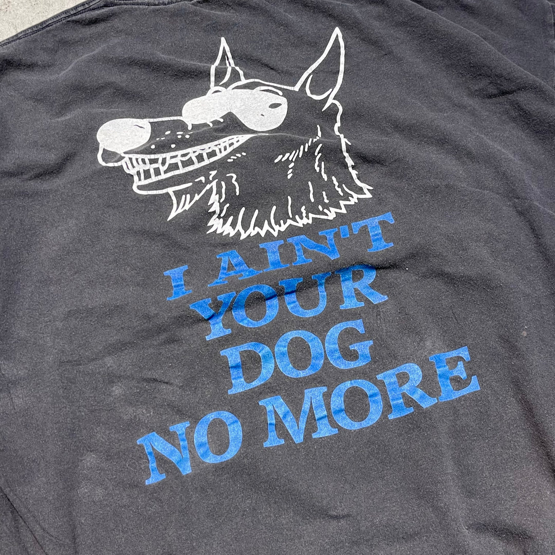 #4836 古着 93's USA製 ビリー・レイ・サイラス Ain't Your Dog No More/ヴィンテージ シングルステッチ バンドTシャツ/サイズXL