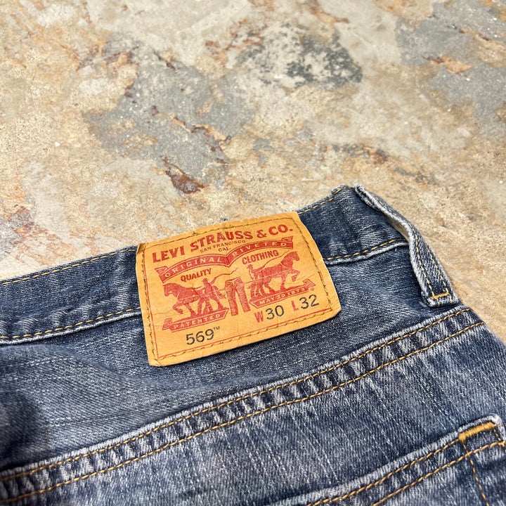 古着 Levi's/リーバイス/Denim Pants/デニムパンツ/569/実寸サイズ33×31