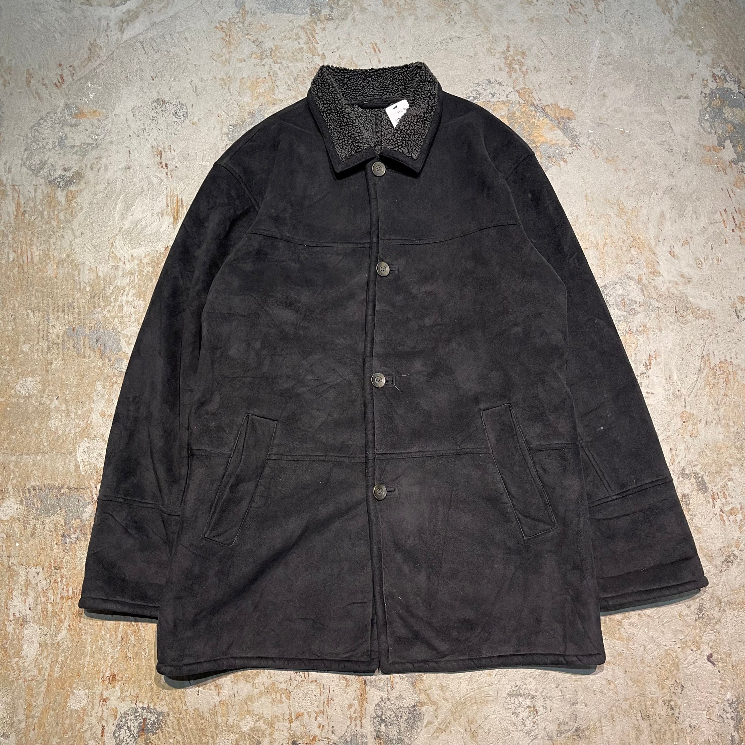 90s~00s Majestic C.インディアンス 大きめ 古着プルジャケット シアリングジャケット – 古着屋 MUJIN