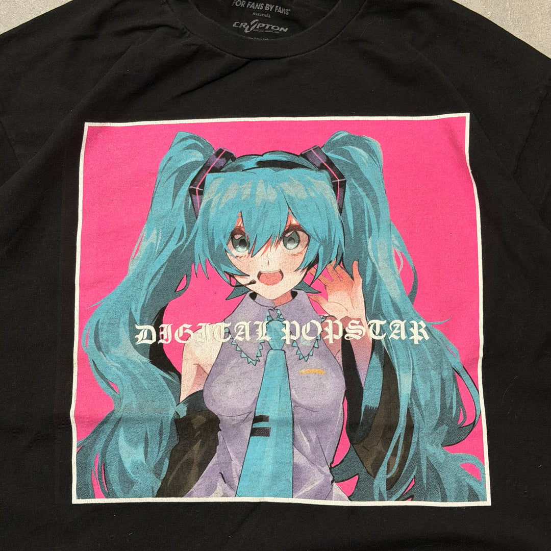 古着 初音ミク/アニメTシャツ/ サイズXL