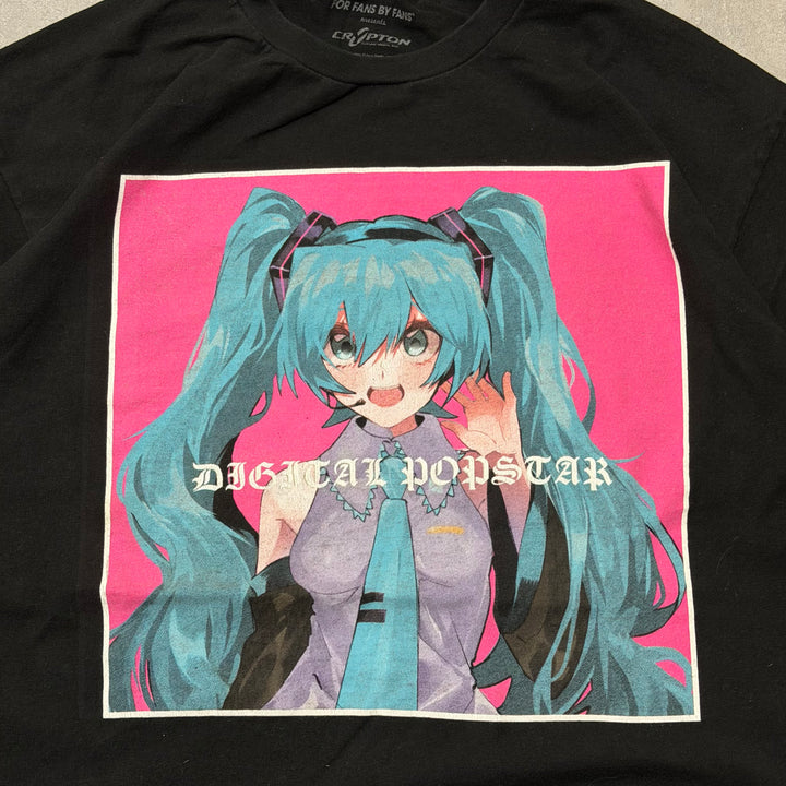 古着 初音ミク/アニメTシャツ/ サイズXL