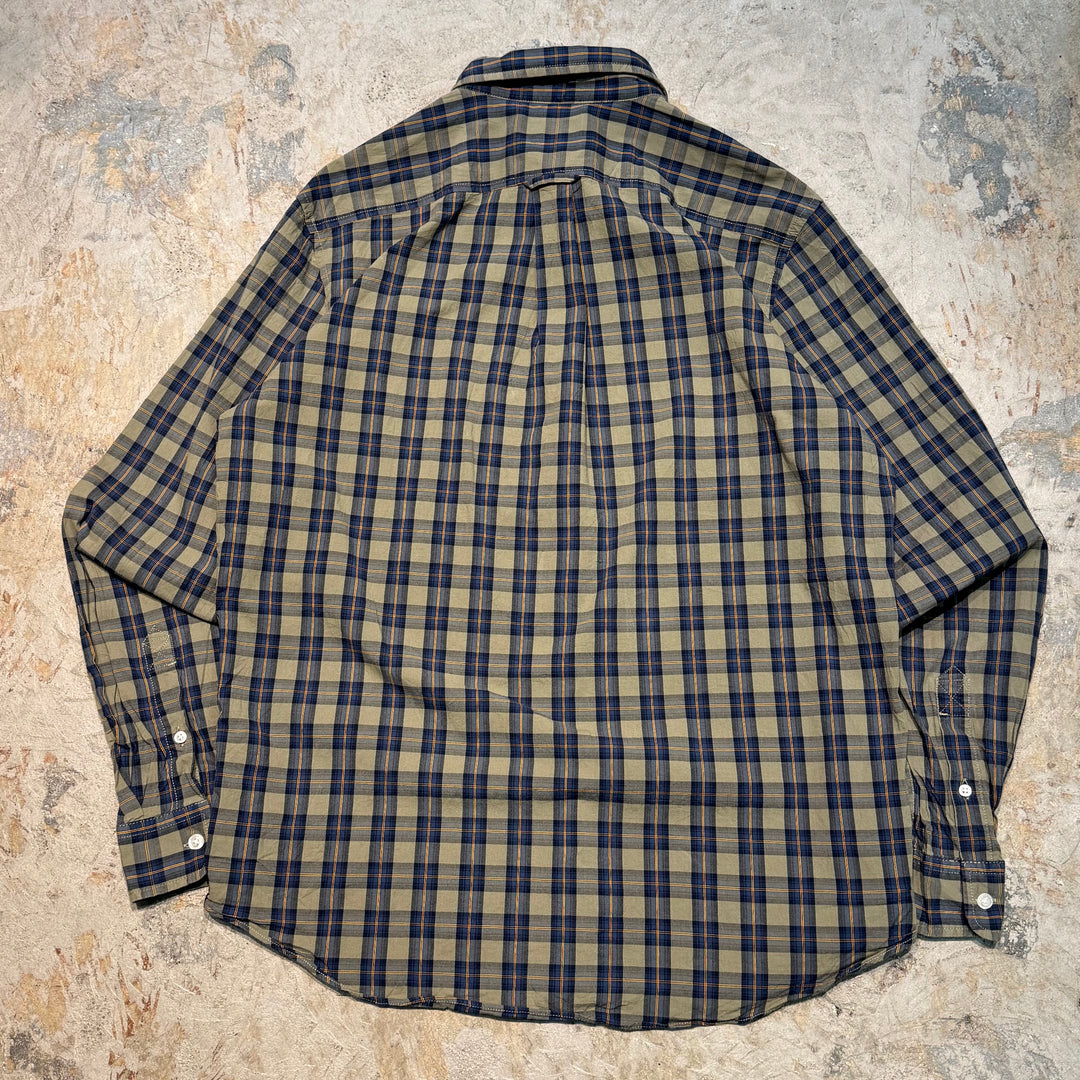 timberland/ティンバーランド/ボタンダウン長袖シャツ/チェック柄/サイズL