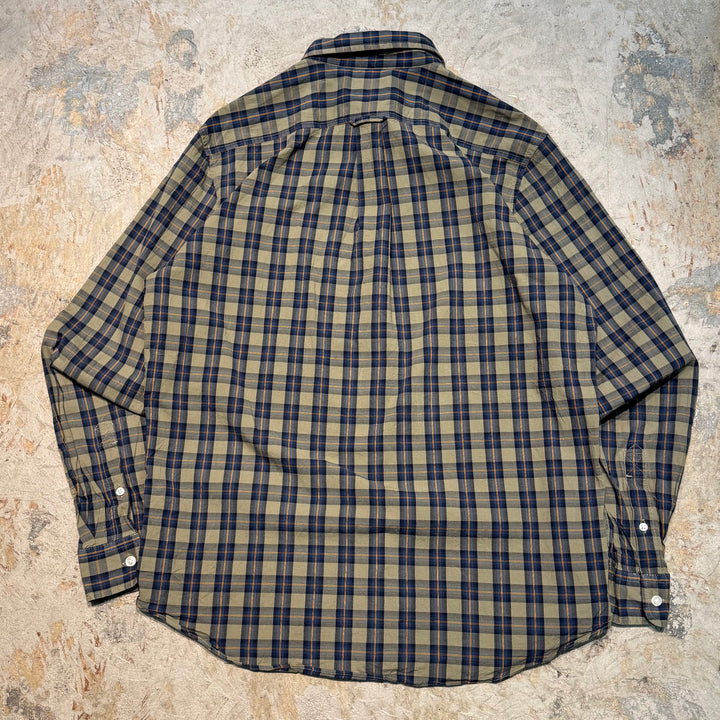 timberland/ティンバーランド/ボタンダウン長袖シャツ/チェック柄/サイズL