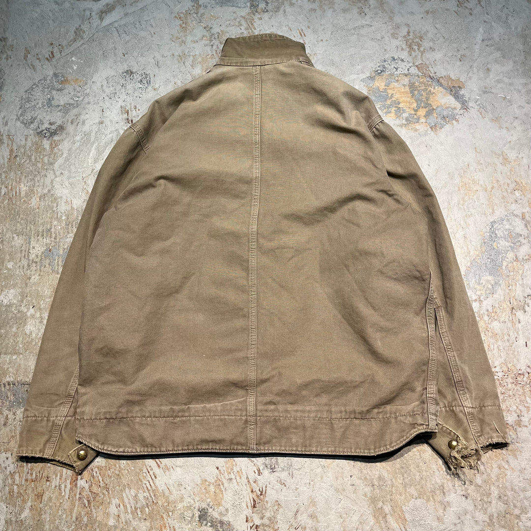 #3421 古着 Carhartt/カーハート/hamilton Jacket/ハミルトン ジャケット/ダック/廃盤 カーキ