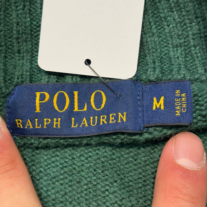 古着 POLO by Ralph Lauren/ ポロラルフローレン/ ハーフジップニットセーター/ サイズM