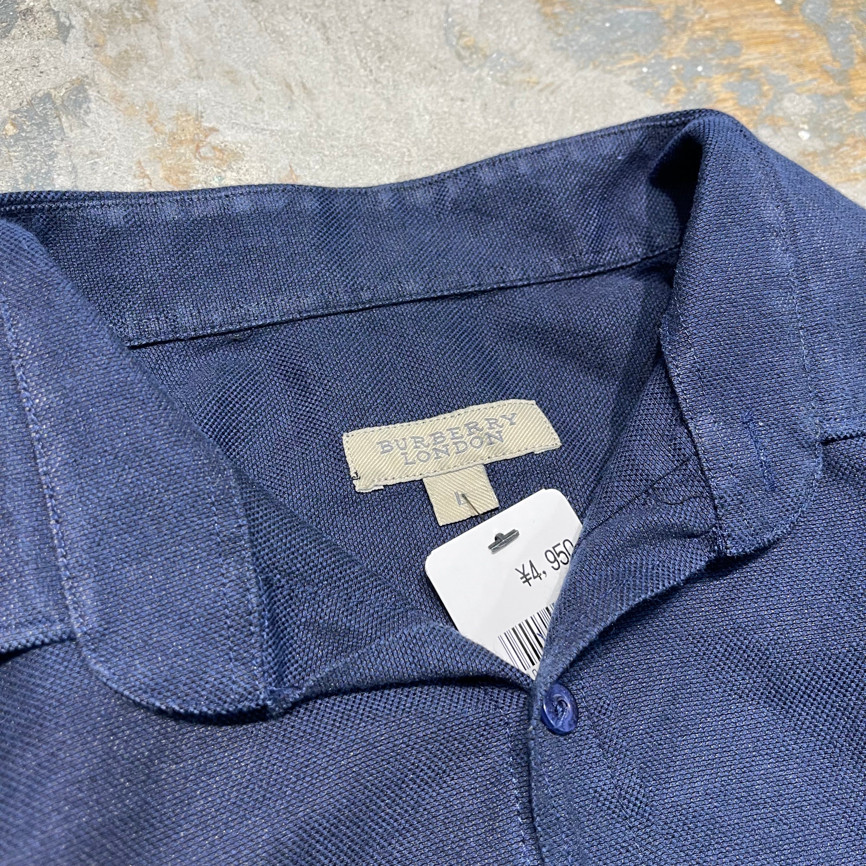 4341 Burberry/バーバリー/L/S Open colour Shirts/オープンカラー