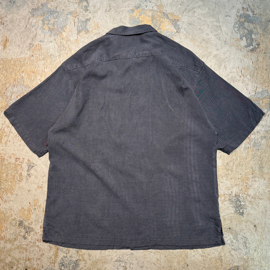 古着 TOMMY BAHAMA/ トミー バハマ/ 半袖シャツ/ チェック柄/ サイズXL