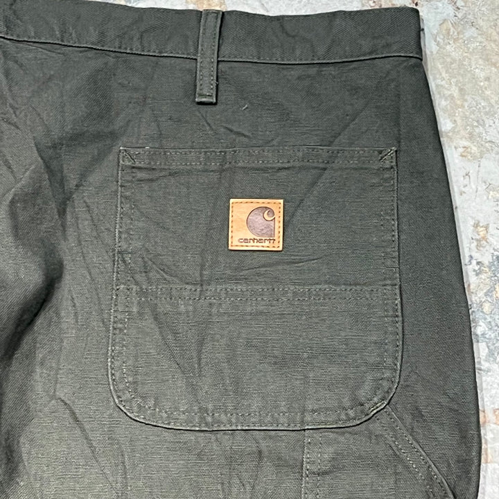 #4512 古着 Carhartt/カーハート/ Duck Painter Pants/ダック地 ペインターパンツ/B11 MOS/サイズ44×30