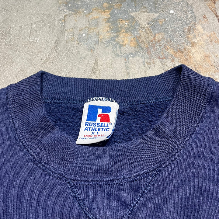 #3505 古着/Russell/ラッセル/Crewneck sweat/クルーネックスウェット/無地/MADE IN U.S.A/サイズXL