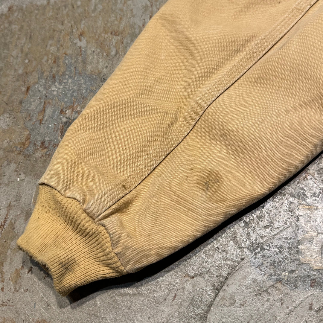 Used clothing Made in USA 80's~ Carhartt/ Carhartt/ Active jacket/ Duck fabric/ Quilted lining/ Size XL