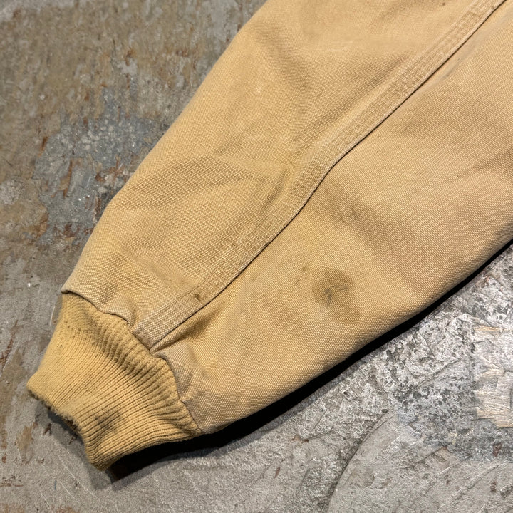 Used clothing Made in USA 80's~ Carhartt/ Carhartt/ Active jacket/ Duck fabric/ Quilted lining/ Size XL