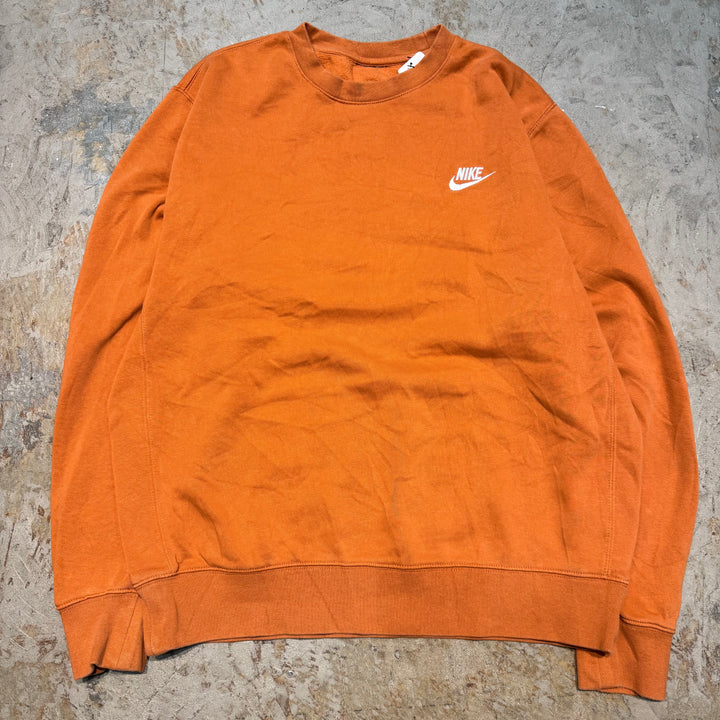 古着 NIKE/ ナイキ/ クルーネックスウェット/ ワンポイント刺繍/ サイズS相当