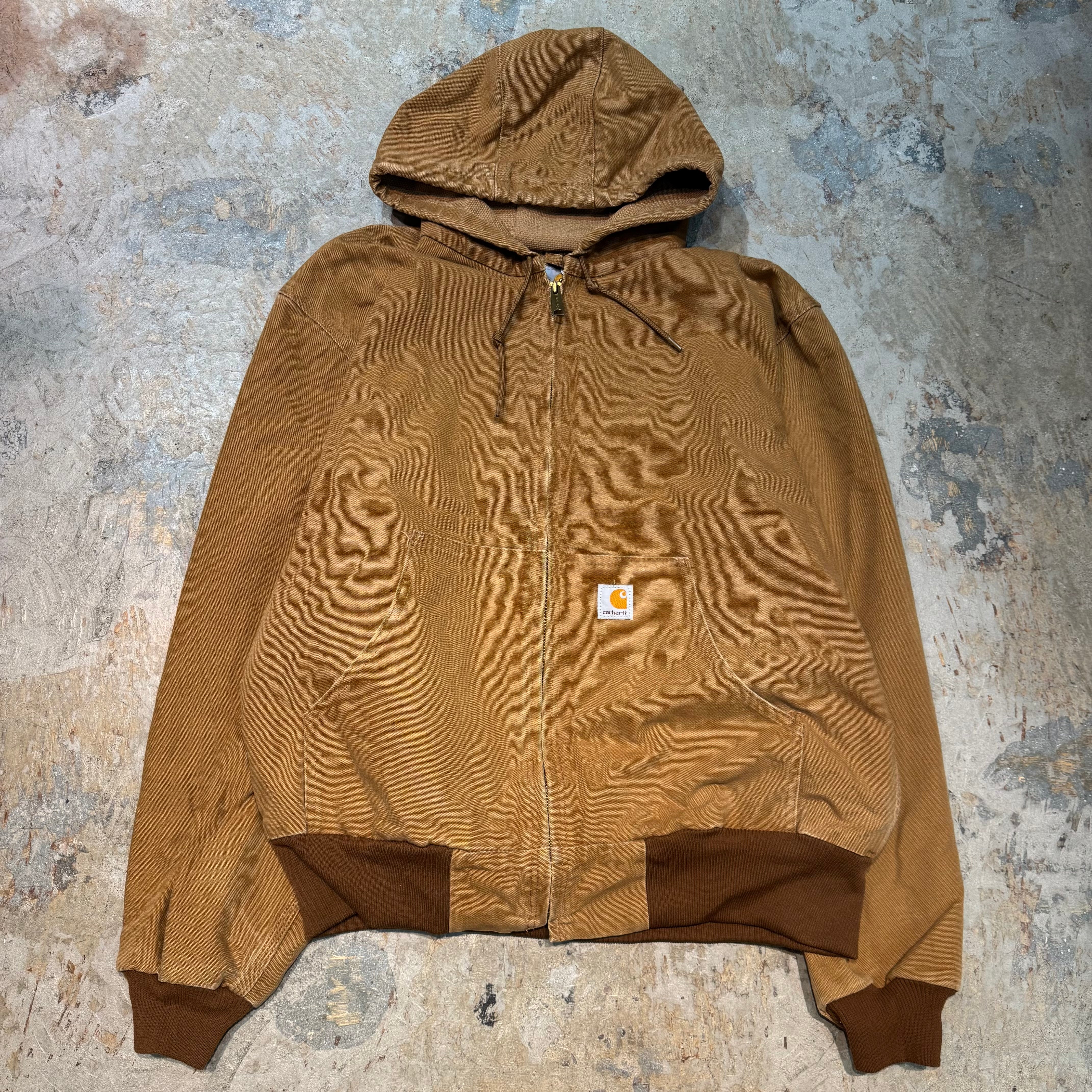 古着 Carhartt/ カーハート/ アクティブジャケット/ ダック地/ 裏地