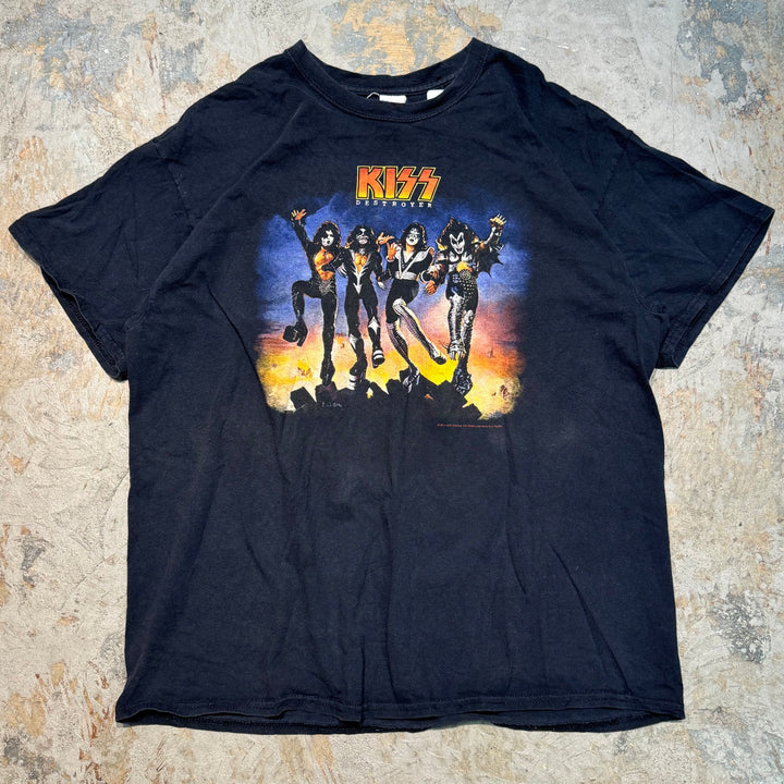 古着 KISS/ キッス/ アーティストTシャツ/ サイズXL