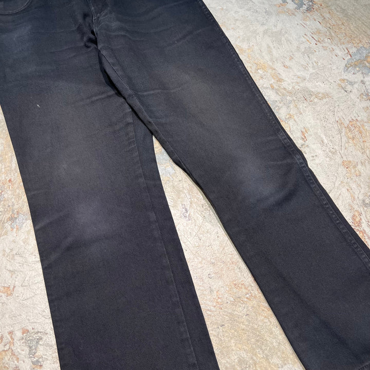 #4764 古着 Wrangler/ラングラー/Black Denim Pants/ブラックデニムパンツ/サイズ34×32