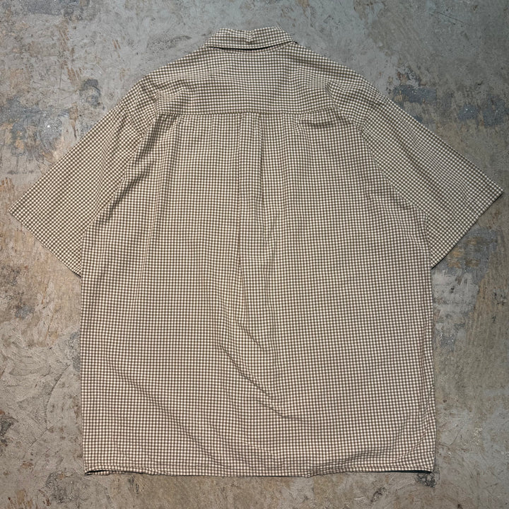 Used clothing LEVIS / Short sleeve shirt / Check pattern / Equivalent to size L
