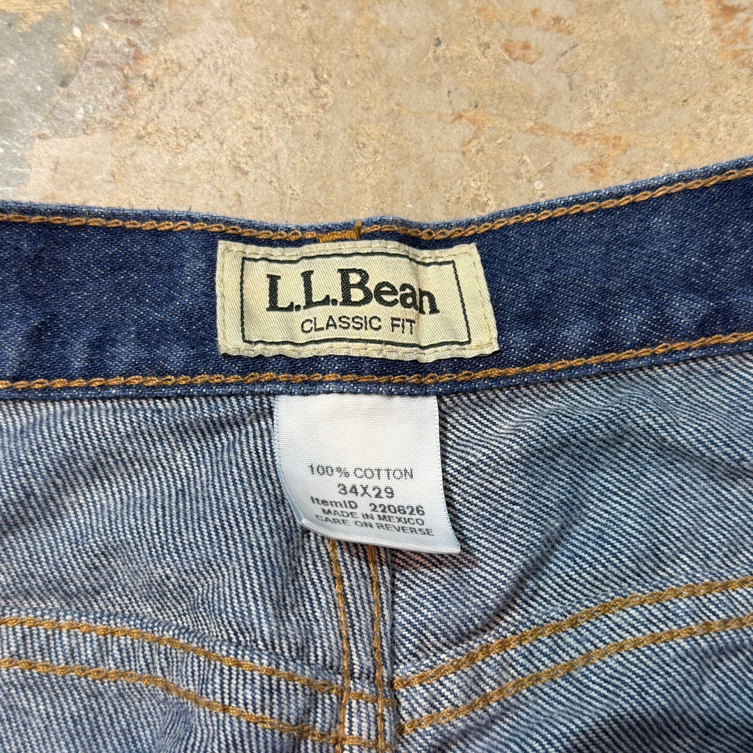 古着 L.L.Bean/ エルエルビーン/ デニムパンツ/ 実寸サイズ33×28