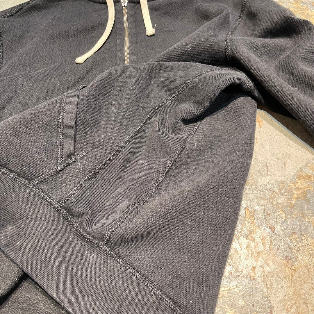 #3823古着 POLO Ralph Lauren/ポロラルフローレン/Zip Up Hoody / ジップパーカー / フード裏地サーマル/reverse weaveタイプ/サイズM