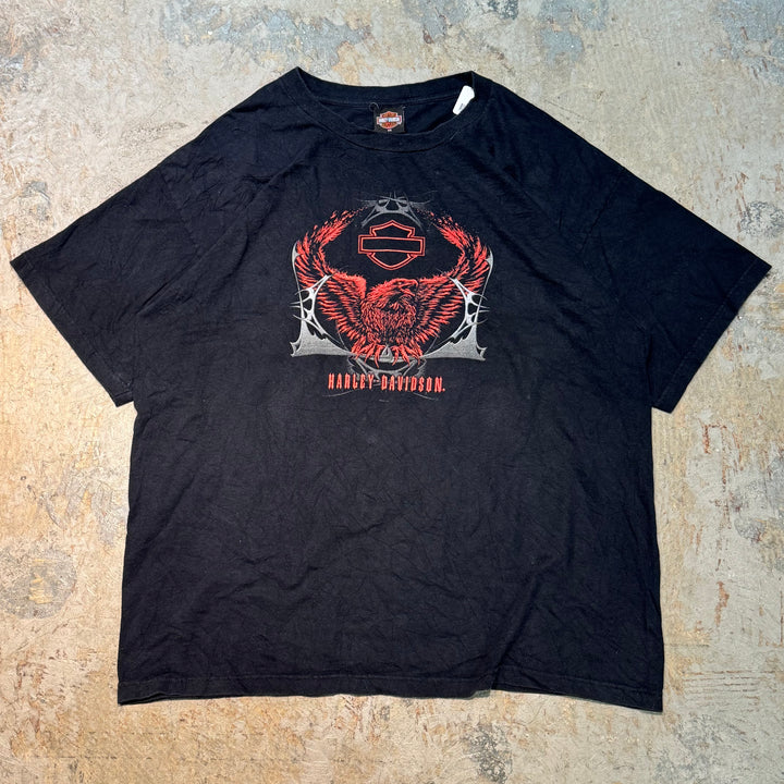 Used clothing Made in USA Harley-Davidson/Harley-Davidson/Printed T-shirt/Size 2XL