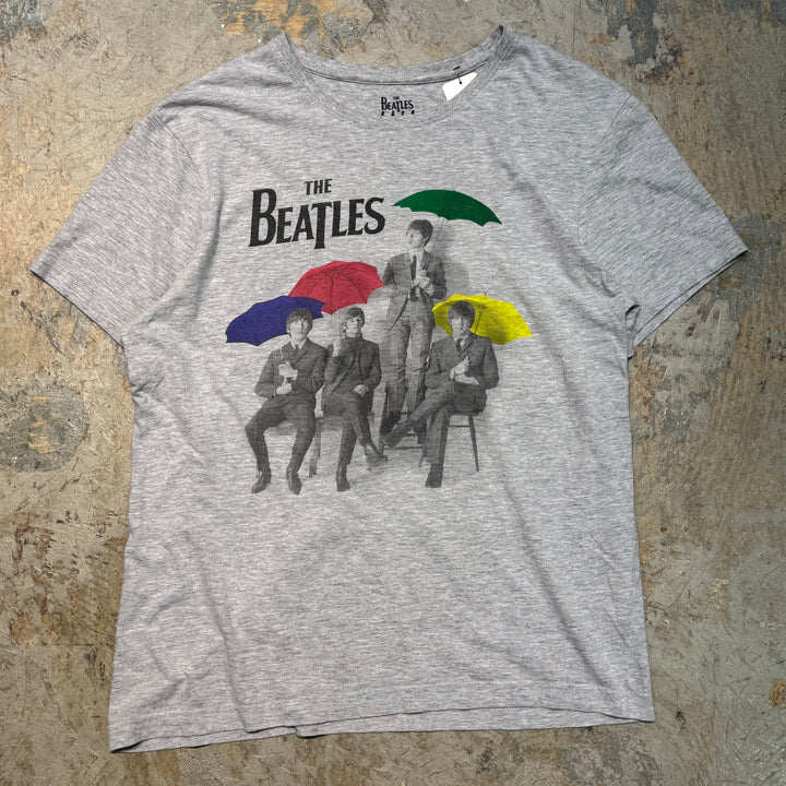 古着 BEATLES/ビートルズ/アーティストプリントTシャツ/サイズL