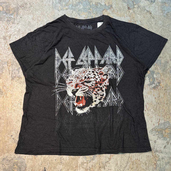古着 DEF LEPPARD/ デフレパード/ アーティストTシャツ/ サイズL