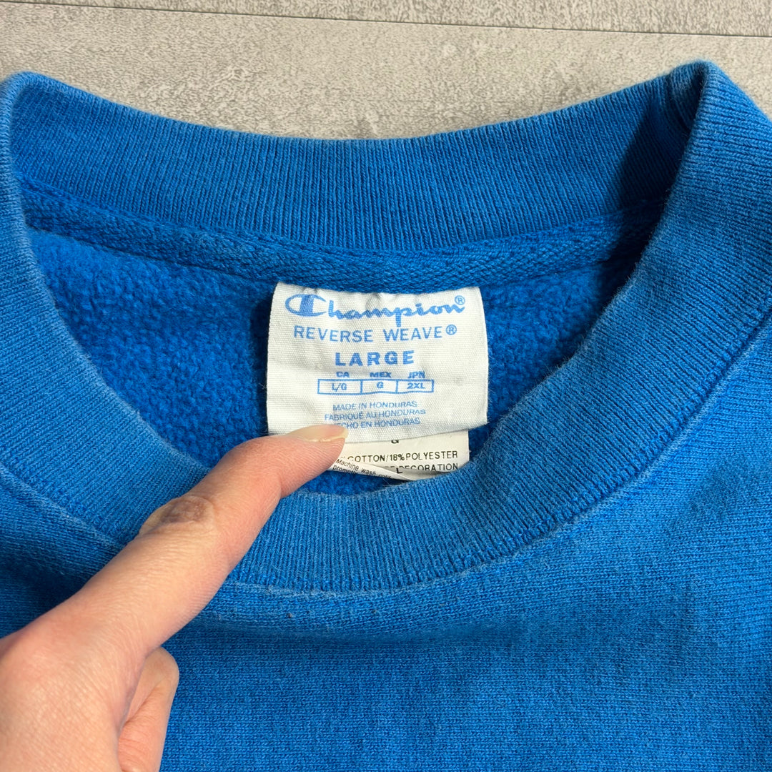 古着 Champion/ チャンピオン/リバースウィーブ/ クルーネックスウェット/ サイズL