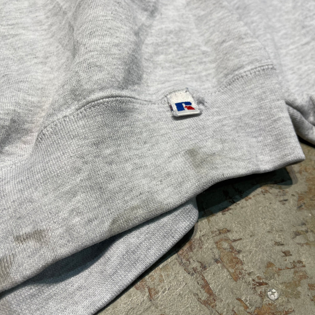 #3515 古着/Russell/ラッセル/Crewneck sweat/クルーネックスウェット/無地/MADE IN U.S.A/サイズL