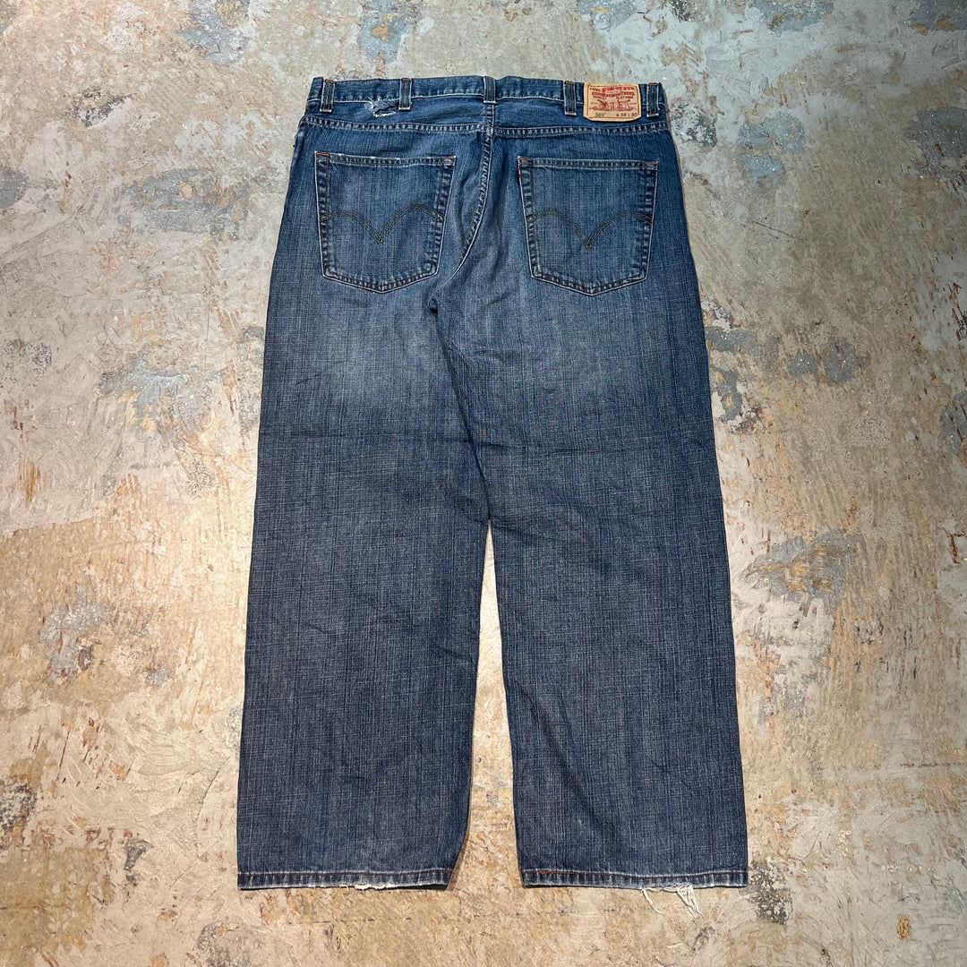 古着 Levi's/リーバイス/Denim Pants/デニムパンツ/569/実寸サイズ38×30