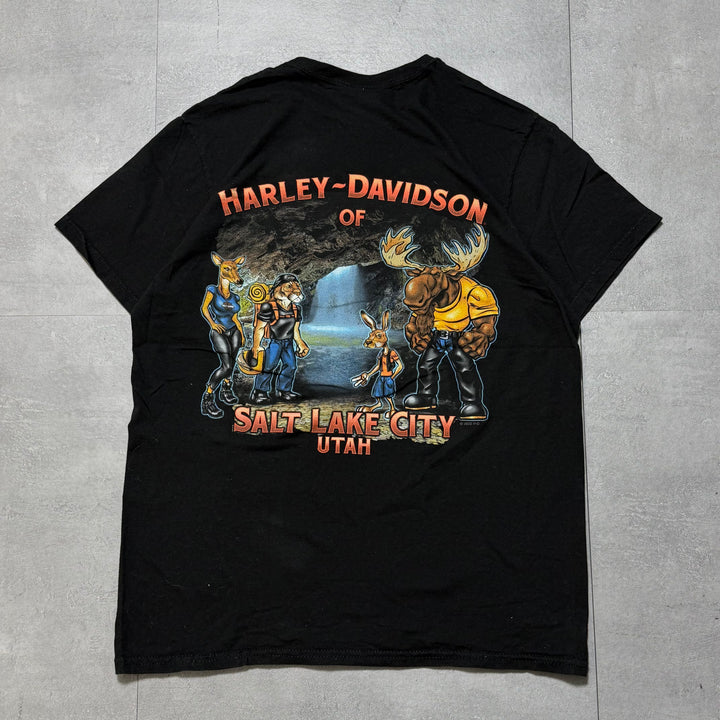 古着 Harley-Davidson/ハーレーダビッドソン/ プリントTシャツ/ サイズL