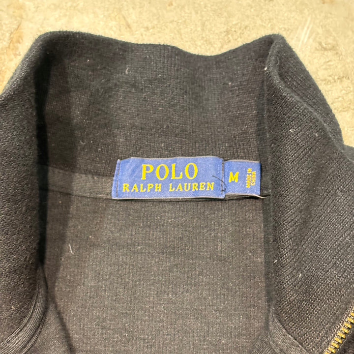 古着 POLO by Ralph Lauren/ ポロラルフローレン/ ハーフジップニットセーター/ サイズM