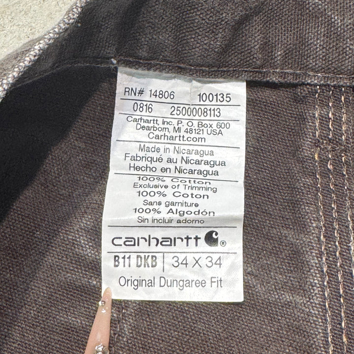 古着 Carhartt/カーハート/ダック地ペインターパンツ/実寸サイズ30×30