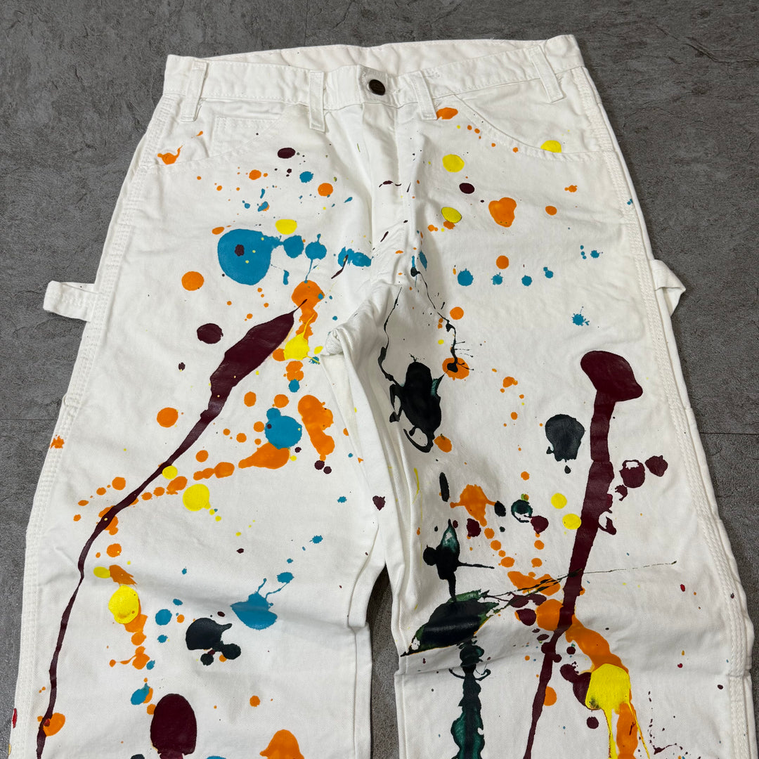 古着 Dickies ディッキーズ ペインターパンツ  実寸サイズ29×31