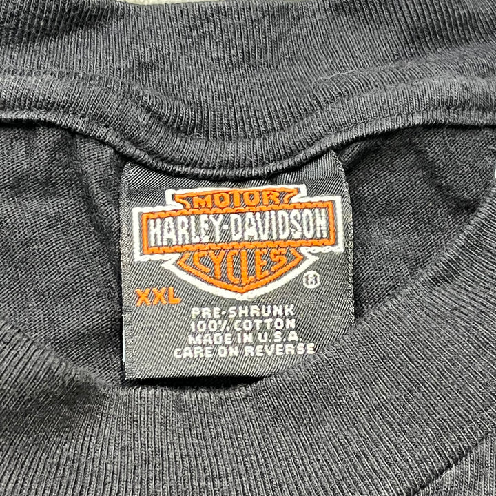 Used clothing Made in USA Harley-Davidson/Harley-Davidson/Printed T-shirt/Size 2XL