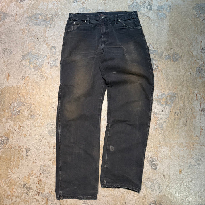 古着 Dickies/ディッキーズ/ダック地ペインターパンツ/実寸サイズ34×33