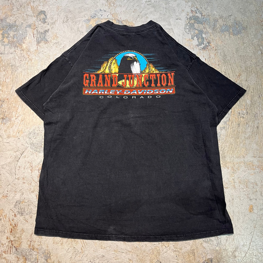 Used clothing Made in USA Harley-Davidson/Harley-Davidson/Printed T-shirt/Size XXL