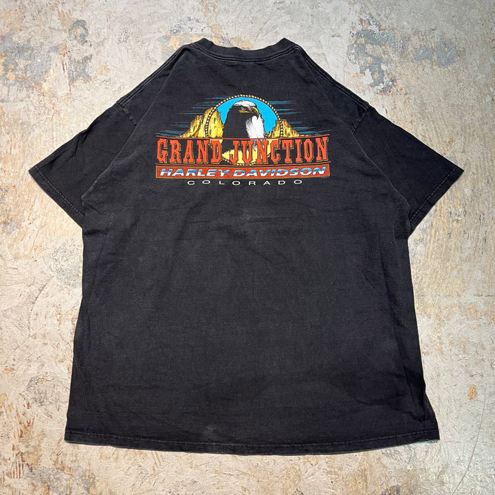 Used clothing Made in USA Harley-Davidson/Harley-Davidson/Printed T-shirt/Size XXL