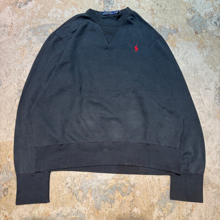 古着 POLO by Ralphlauren/ ポロバイラルフローレン/ クルーネックスウェット/ サイズL