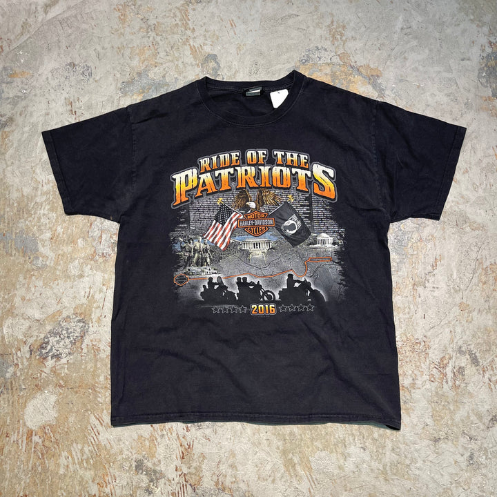 古着 Harley-Davidson/ハーレー ダビッドソン/プリントTシャツ/サイズL