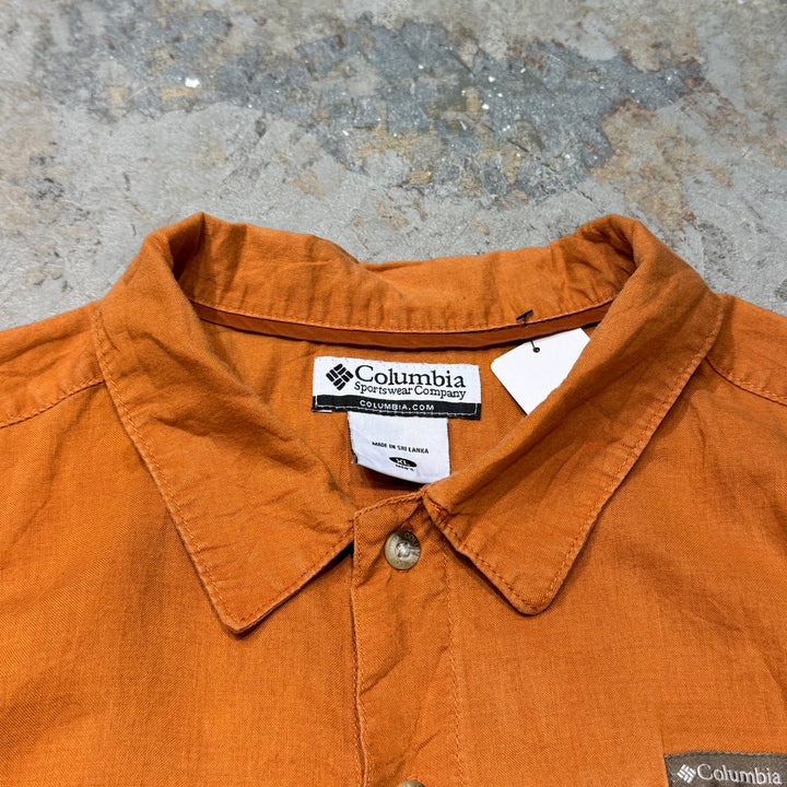 중고 의류 Columbia/ Columbia/ Short Sleeve Shirt/ Plain/ Size XL
