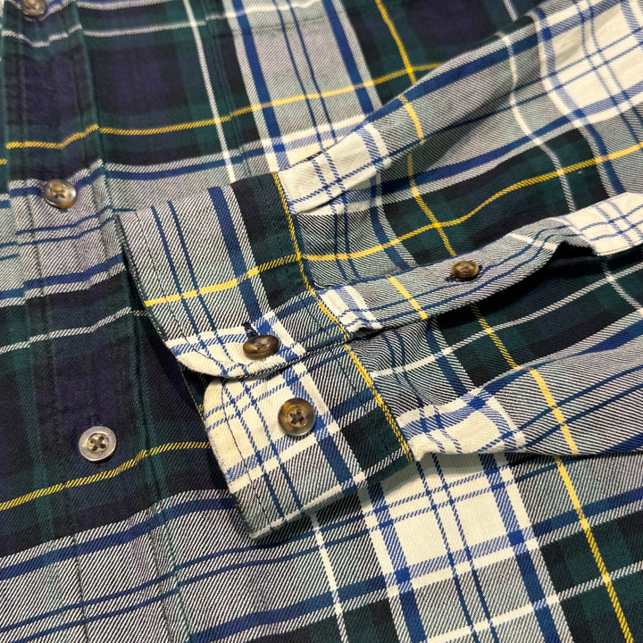 古着 Eddie Bauer/ エディー･バウアー/ 長袖シャツ/ チェック柄/ サイズXL
