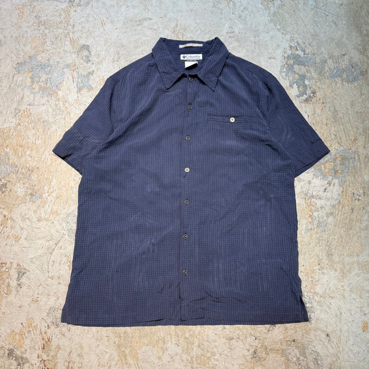 Used clothing Columbia/ Columbia/ Short sleeve shirt/ Checkered pattern/ Size M
