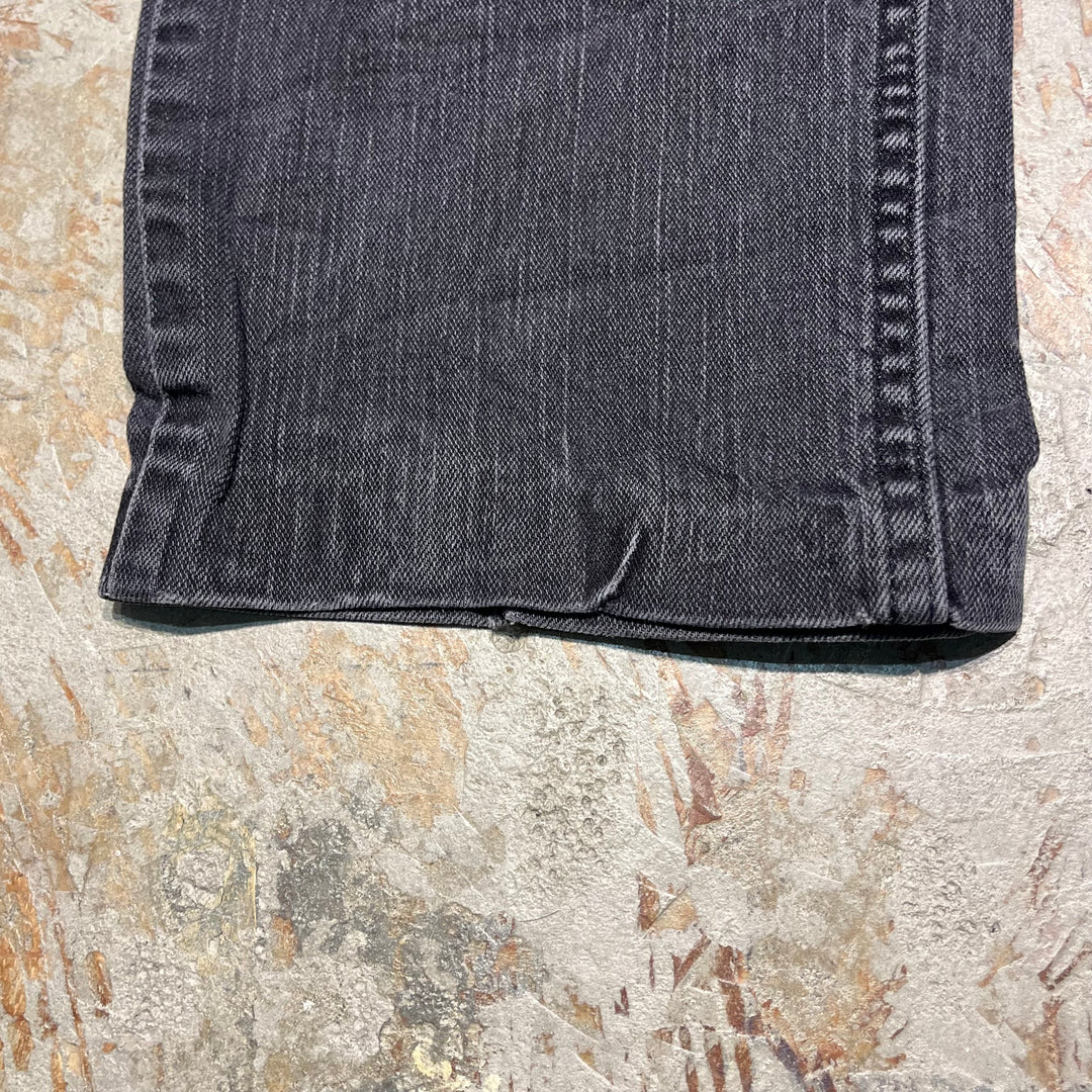 #4190 古着 Levi's/リーバイス/Black Denim Pants/ブラックデニムパンツ/黒タブ/550/サイズ31×30