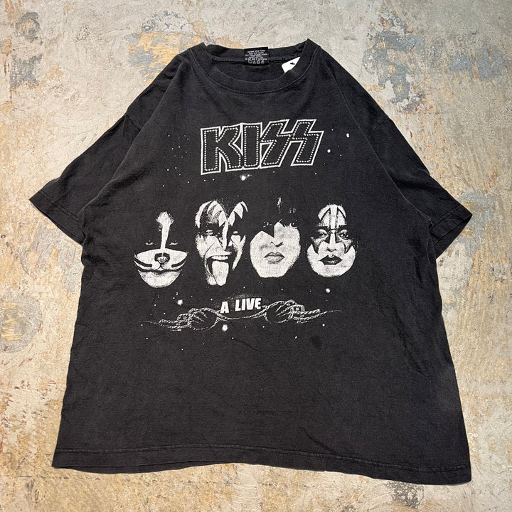 古着 KISS/ キッス/ アーティストTシャツ/ サイズL
