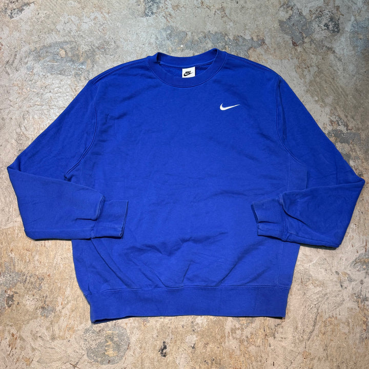 古着 NIKE/ ナイキ/ クルーネックスウェット/ ワンポイント/ 刺繍/ サイズM